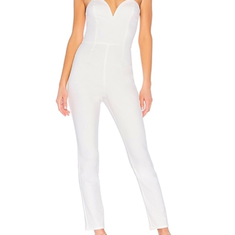 Revolve White Jumpsuit